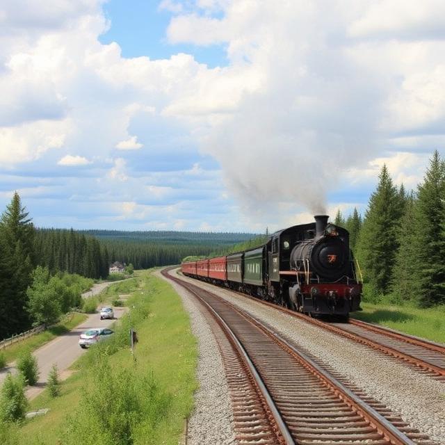 Keewatin Railway (The Pas to Pukatawagan)