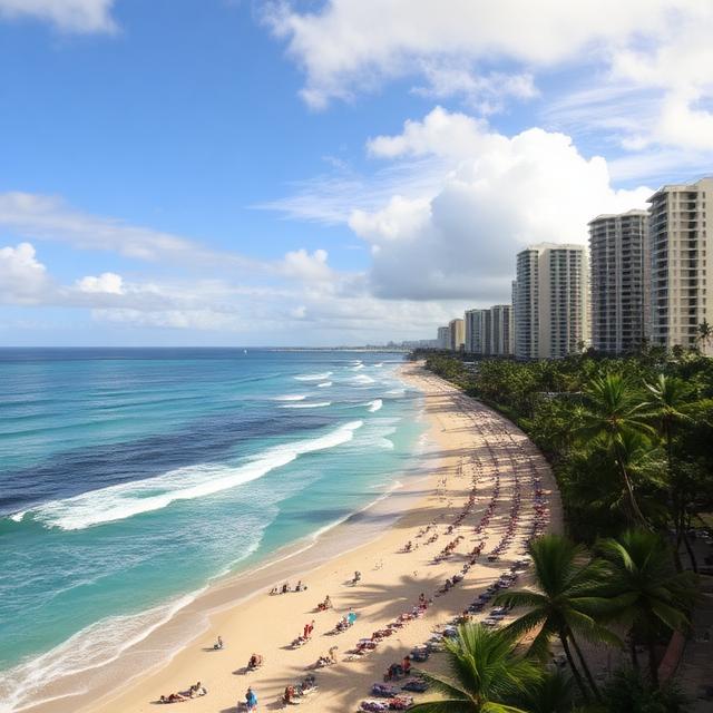 Waikiki Beach, Hawaii