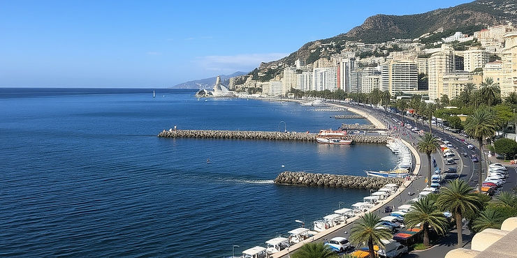Menton Coastline