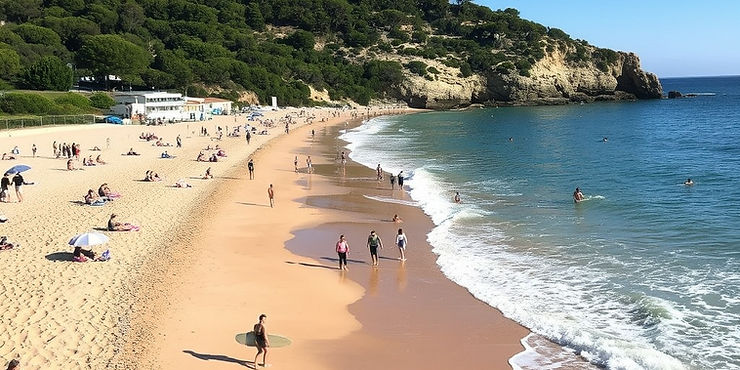 Plage de la Nartelle, Sainte-Maxime
