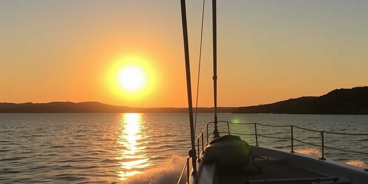 Take a Sunset Cruise Along the Coast