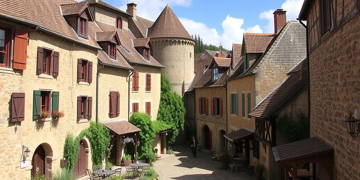 Explore the Medieval Village of Gourdon