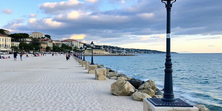 Plage de la Gravette, Antibes