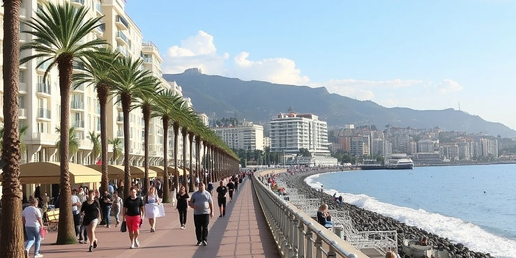 Walk Along the Promenade des Anglais in Nice
