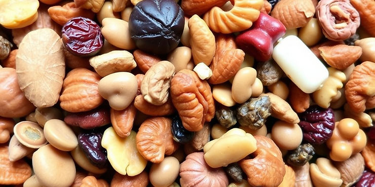  Trail Mix with Nuts, Seeds, and Dried Fruit