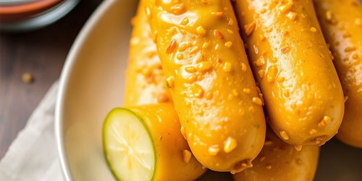 Pickle Corn Dogs