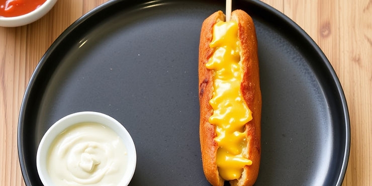 Cheese-Stuffed Corn Dogs