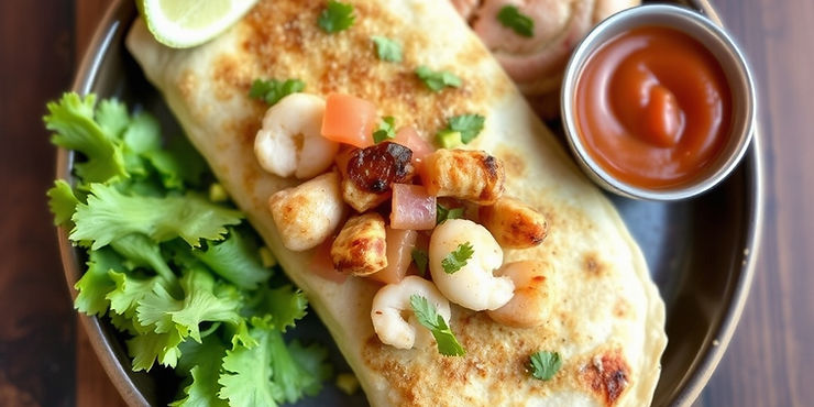 Seafood Quesadilla