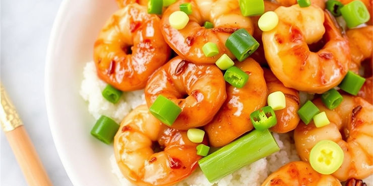 Hot Honey Garlic Shrimp