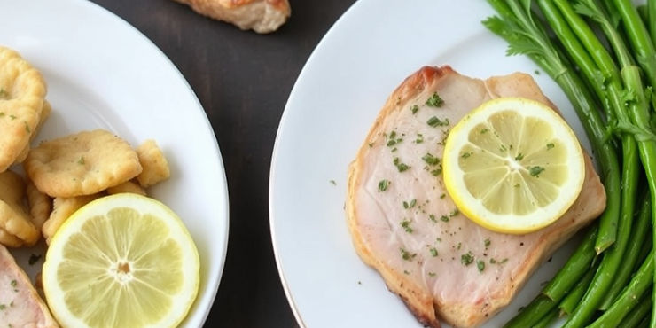 Lemon Herb Pork Chops