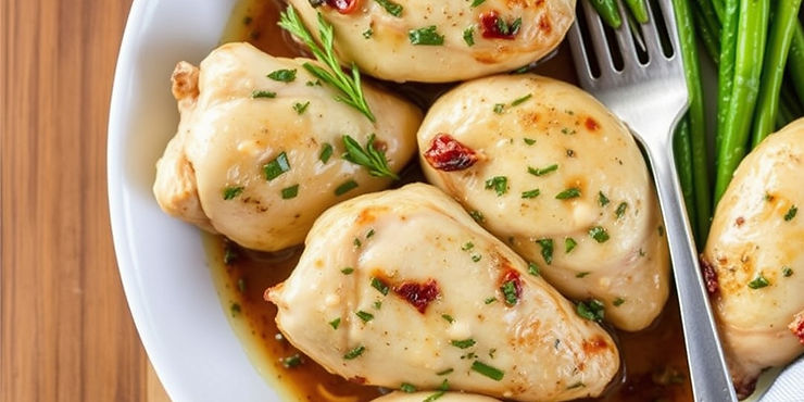 Garlic Herb Pan-Seared Chicken