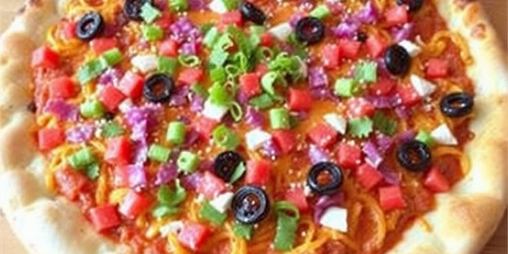 Nacho Mexican Pizza