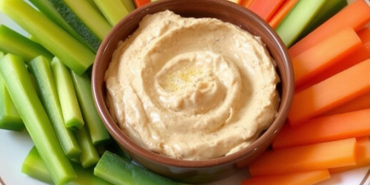  Hummus and Veggie Sticks