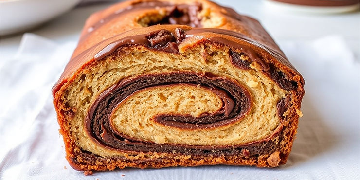 Nutella Swirl Banana Bread