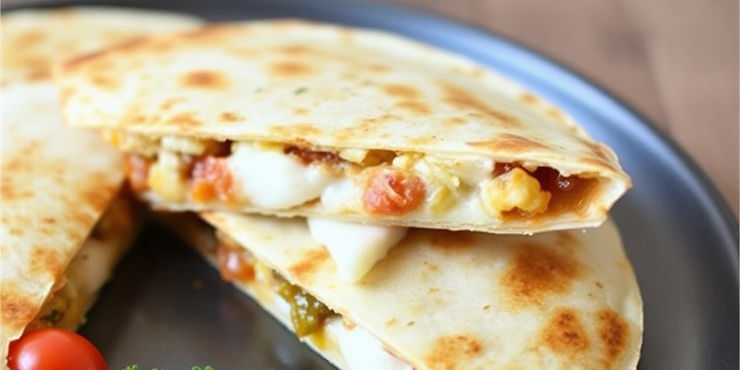 Cheese & Mexican Crema Quesadilla