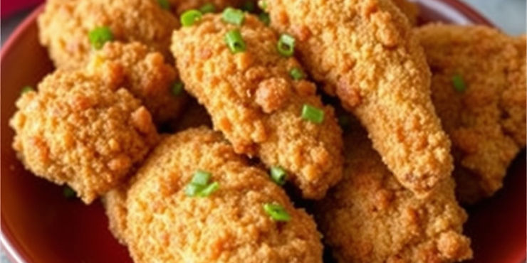 Crispy Oven-Fried Chicken