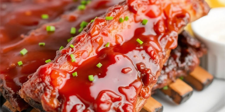 Hot Honey BBQ Ribs