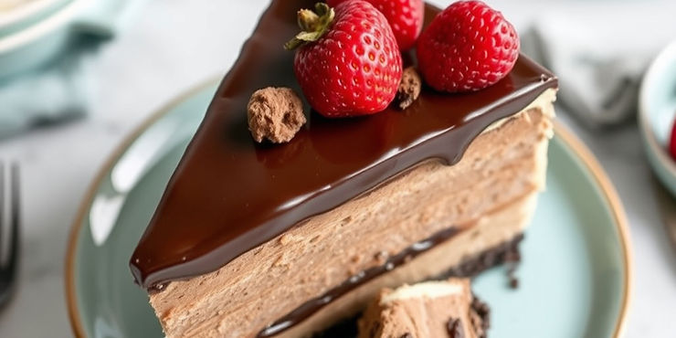 Chocolate Cheesecake Cake