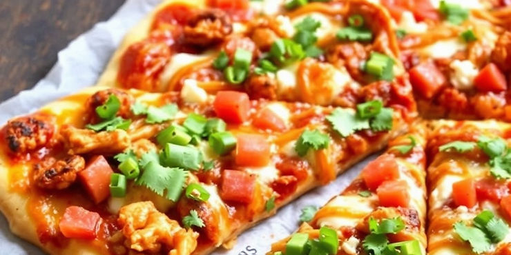 BBQ Chicken Mexican Pizza
