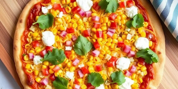 Mexican Street Corn Pizza