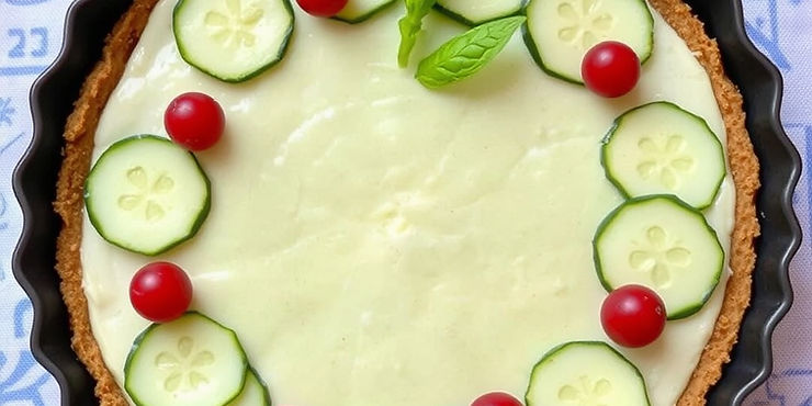 Cucumber Margarita Pie