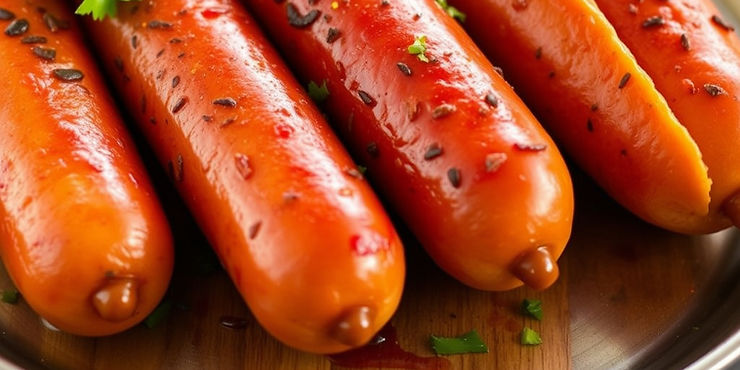 German Bratwurst Corn Dogs