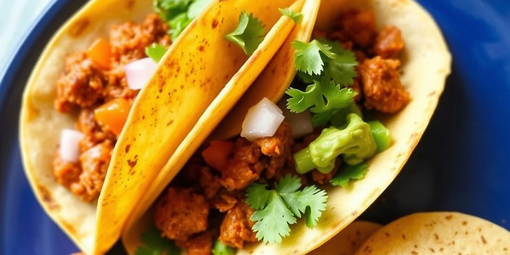 Spicy Chorizo Tacos