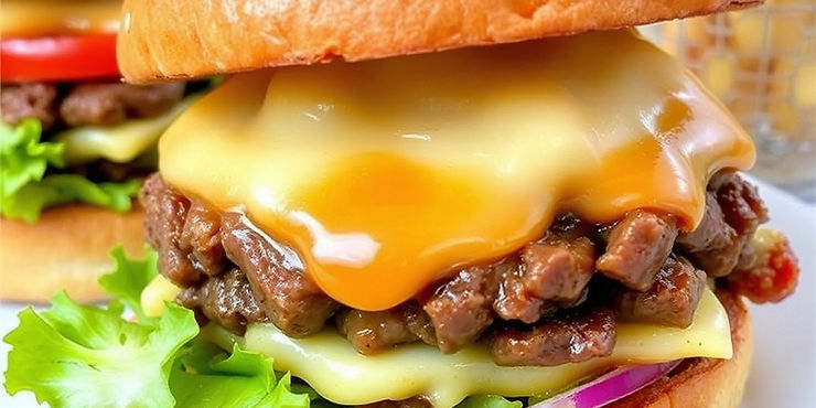 Hot Honey Beef Burger