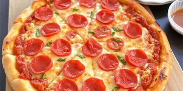 Hot Honey Pepperoni Pizza