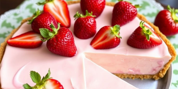 Strawberry Margarita PieStrawberry Margarita Pie