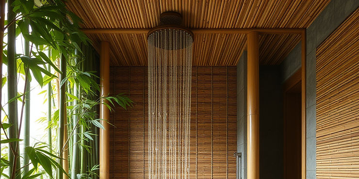 Bamboo Shower