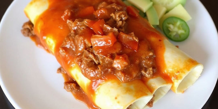 Beef Enchiladas (Ground or Shredded)