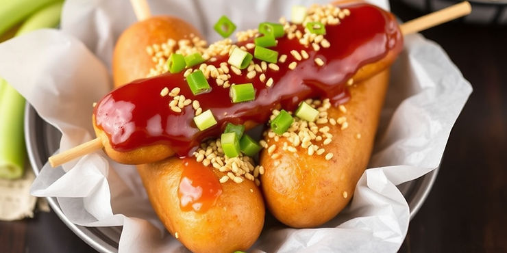 

Cajun-Style Corn Dogs