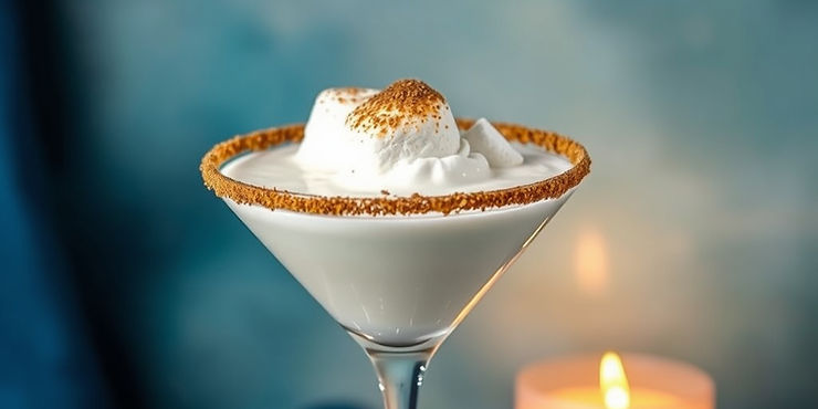 Toasted Marshmallow Martini