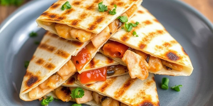 Grilled Chicken Quesadilla