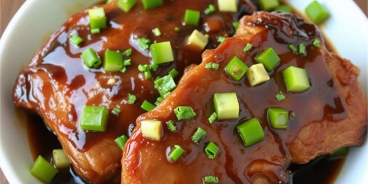 Asian Glazed Soy Ginger Pork Chops