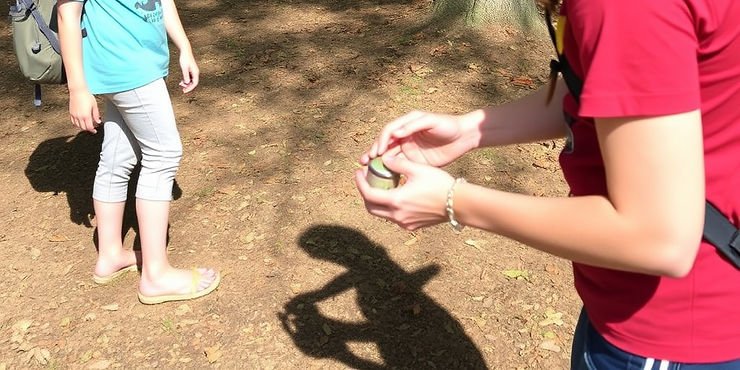 Geocaching Around the Park