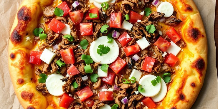 Carnitas Mexican Pizza
