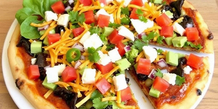 Taco Salad Pizza