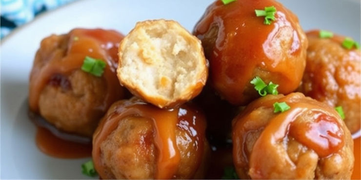 Hot Honey Chicken Meatballs
