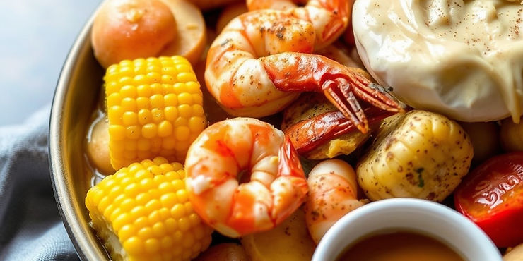 Low Country Boil



A Southern favorite featuring crab, shrimp, potatoes, and corn boiled with Old Bay seasoning for bold flavors.