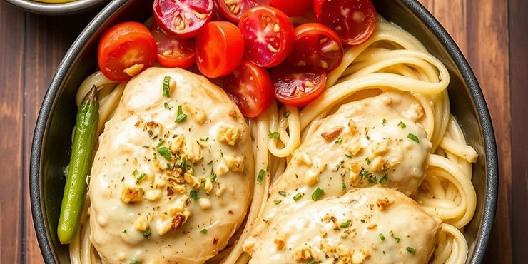 Creamy Garlic Parmesan Chicken
