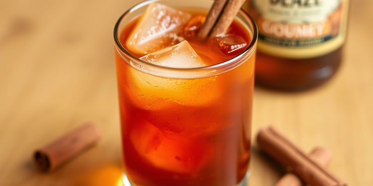 Backwoods Bourbon Blaze
A sweet and spicy cocktail that combines smooth bourbon with honey and a hint of smoked cinnamon for a warm, fiery finish.