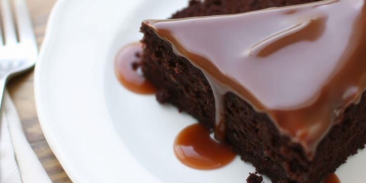 Chocolate Caramel Cake