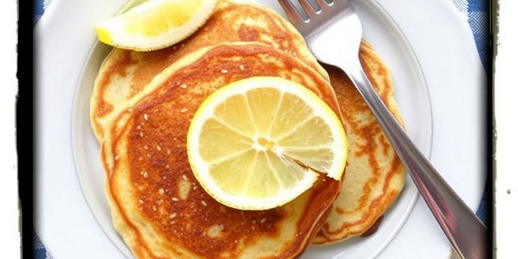 Lemon Poppy Seed Pancakes