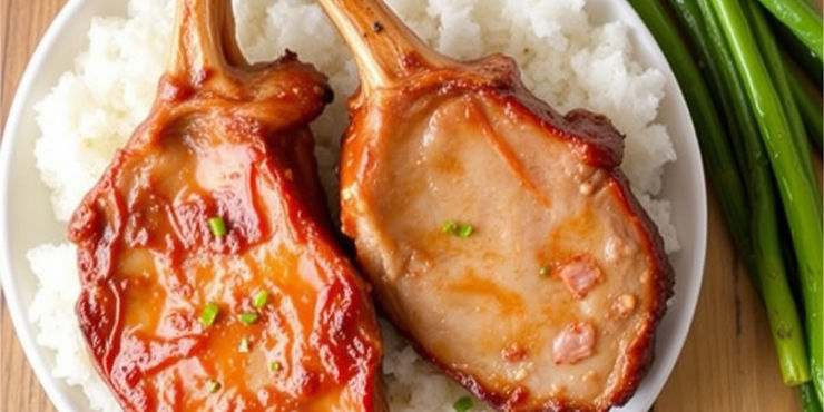 Korean BBQ Pork Chops
