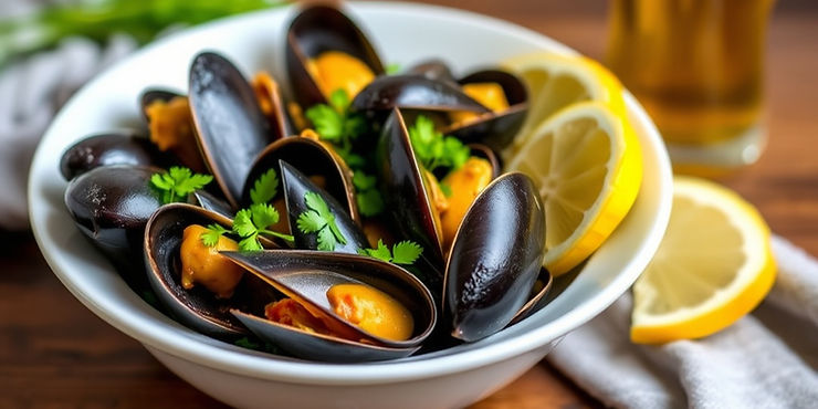  Classic Belgian Mussels with Beer