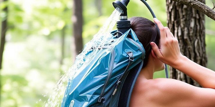 Backpack Shower 