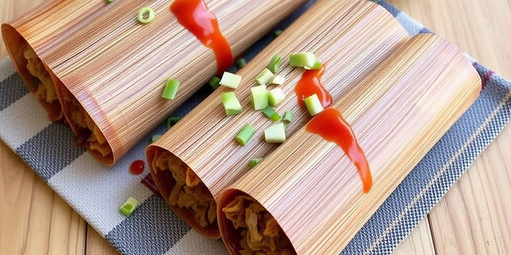 Red Chile Pork Tamales