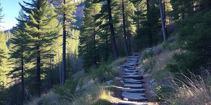 Explore the Blue Trail System